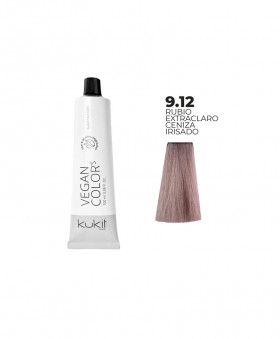 KUKIT VEGAN COLORS 100ml 9,12 Rubio extraclaro ceniza irisado