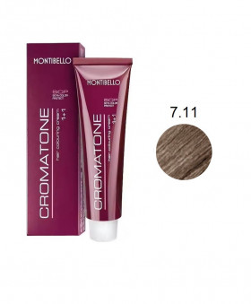 Montibello Cromatone Tinte 7.11 Rubio Ceniza Intenso 60g