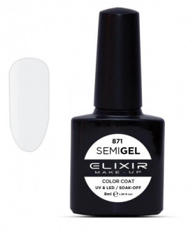 ELIXIR SEMI GEL MILKY WHITE 871 8ML