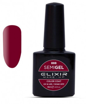 ELIXIR SEMI GEL PLUM 888 8ML