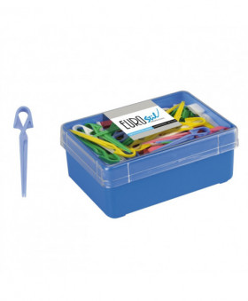 Caja 5 Dns.Pinza Plastico ref. 00056